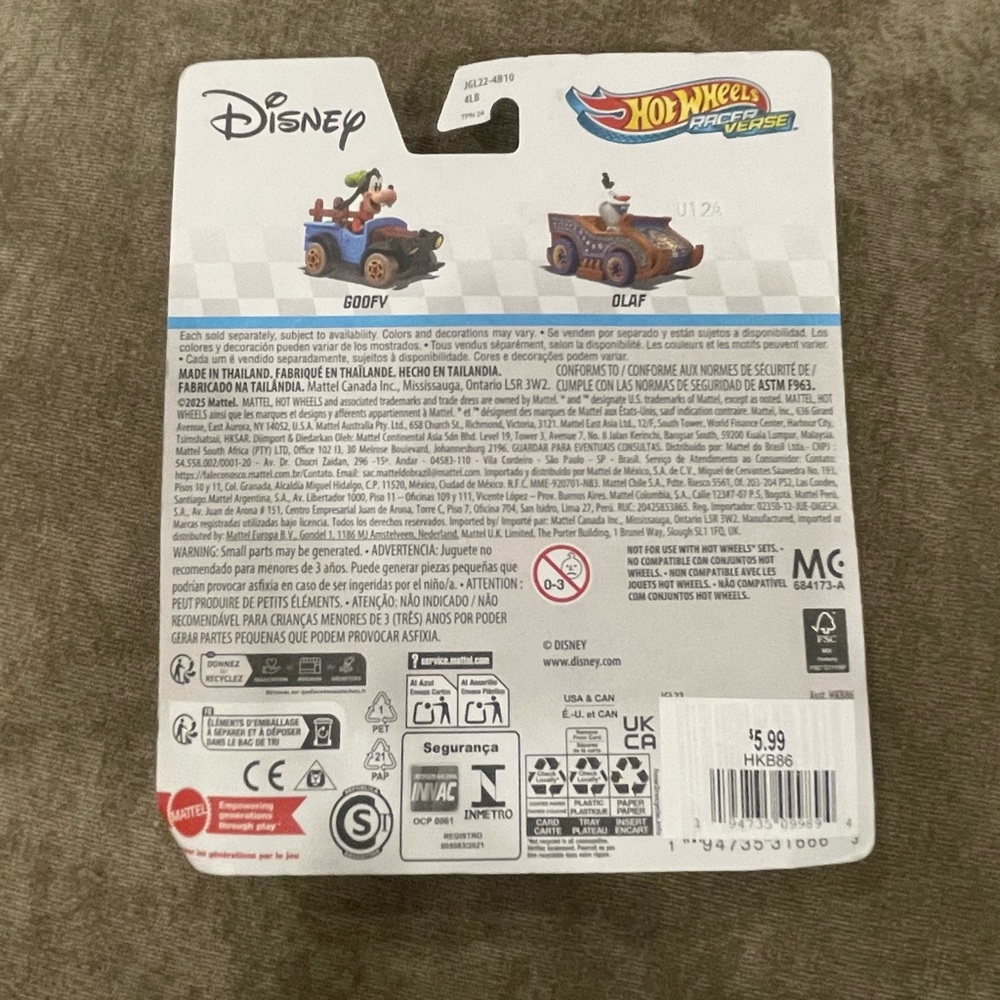 Mattel Hot Wheels Olaf Racer - Picture 3 of 3